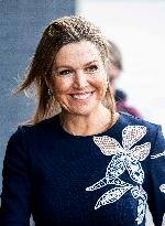 Queen Maxima At The 45th Anniversary Of The Nibud - Utrecht