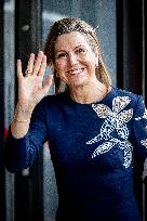 Queen Maxima At The 45th Anniversary Of The Nibud - Utrecht