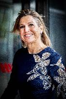 Queen Maxima At The 45th Anniversary Of The Nibud - Utrecht