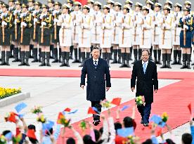 CHINA-BEIJING-XI JINPING-MICRONESIAN PRESIDENT-TALKS (CN)