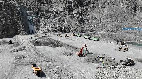 Kurchu Reservoir Construction in Korla