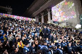 Cho Kuk, The Rebuilding Korea Party Leader Holds The Final Election Campaign