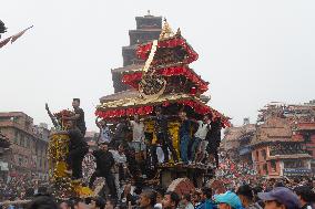 Biska Jatra Celebrated In Bhaktapur, Nepal
