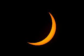 Solar Eclipse Viewed From Metro Detroit