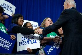 President Biden Delivers Remarks on Care Economy in DC