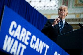 President Biden Delivers Remarks on Care Economy in DC