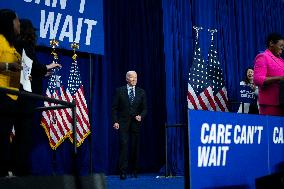 President Biden Delivers Remarks on Care Economy in DC