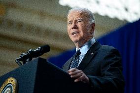 President Biden Delivers Remarks on Care Economy in DC