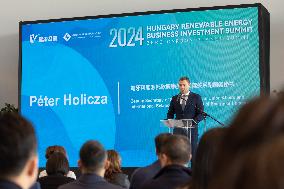 HUNGARY-BUDAPEST-RENEWABLE ENERGY BUSINESS INVESTMENT SUMMIT