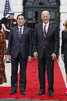Japan PM Kishida in Washington