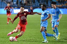 (SP)CHINA-JIANGSU-NANTONG-FOOTBALL-CSL-NANTONG ZHIYUN VS SHANGHAI PORT (CN)