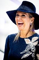 Queen Maxima Meets With Students - Amsterdam