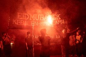 Eid al-Fitr Celebration in Malang - Indonesia