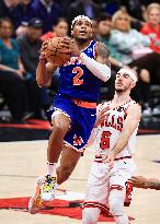 (SP)U.S.-CHICAGO-BASKETBALL-NBA-NEW YORK KNICKS VS CHICAGO BULLS
