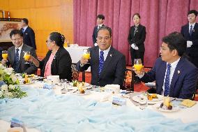 President of The Federated States of Micronesia Wesley W. Simina Visited Yantai