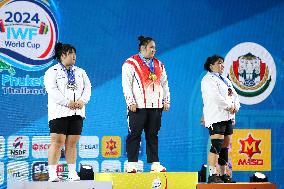 (SP)THAILAND-PHUKET-WEIGHTLIFTING-IWF WORLD CUP-WOMEN'S +87KG