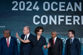 Prince Albert II At Ocean Decade Conference - Barcelona