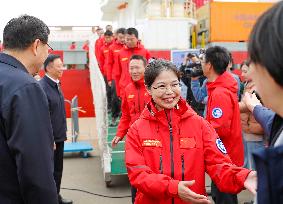 China Returned Home From 40th Antarctic Expedition