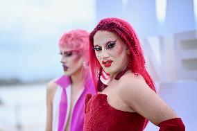 7th Canneseries - Rose and Punani Photocall