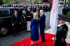 President Biden Welcomes Prime Minister Kishida - Washington