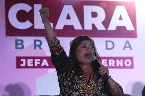 Clara Brugada Rally Campaign