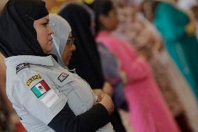 Eid Al-Fitr Or Breaking Of Fast Of The Muslim Community In Mexico