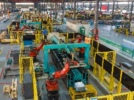 An New Energy Vehicles intelligent Production Line