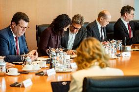 Weekly Cabinet Meeting in Berlin