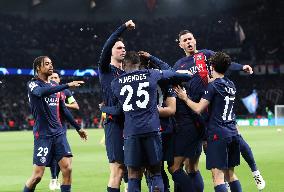 (SP)FRANCE-PARIS-FOOTBALL-UEFA CHAMPIONS LEAGUE-PSG VS BARCELONA