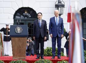 Japan PM Kishida's state visit to U.S.