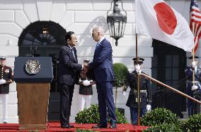 Japan PM Kishida's state visit to U.S.