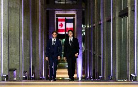 Trudeau Hosts Official Dinner For French PM Attal - Ottawa