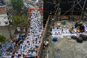 Eid -Ul Fitr Namaz In India.