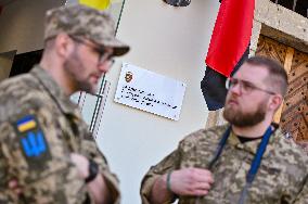 Recruiting center of 24th King Danylo mechanized brigade opens in Lviv