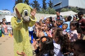 MIDEAST-GAZA-RAFAH-VOLUNTEERS-CARING & RELIEF ACTIVITY