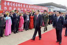 China's Zhao Leji visits Pyongyang