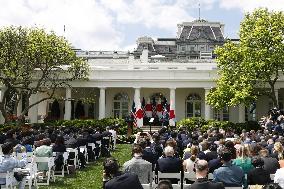 Japan, U.S. leaders' joint press conference