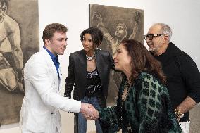 Rocco Ritchie Hosts Exhibition Of Latest Art 'Pack A Punch' - Miami