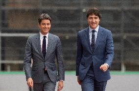 French PM Attal Visits Ottawa