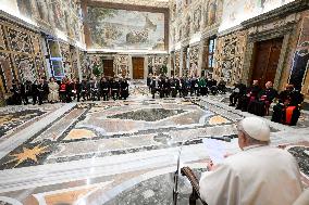 Pope Francis In Audiences - Vatican