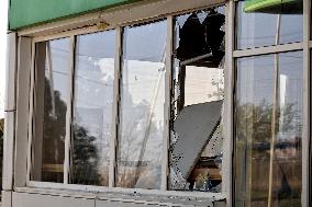 Odesa petrol station destroyed in Russian missile attack