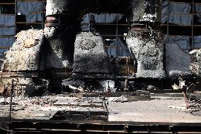 Kharkiv CHP damaged by Russian shelling