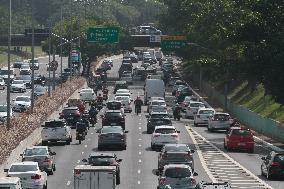 Traffic In The City Of Sao Paulo