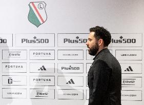 Goncalo Feio Presented As The New Legia Warsaw Head Coach