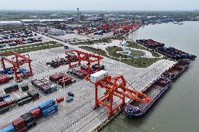 Suqian Port Trade Growth