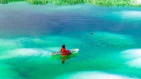 Dachaidan Emerald Lake in Xining