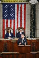 Japan PM Kishida addresses U.S. Congress