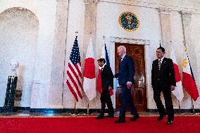 US-Japan Philippines Trilateral Meeting - Washington
