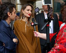 Angelina Jolie Attends The Outsiders Opening Night - NYC