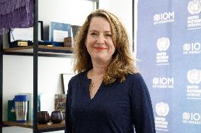 Interview of IOM Director General Amy Pope with Ukrinform